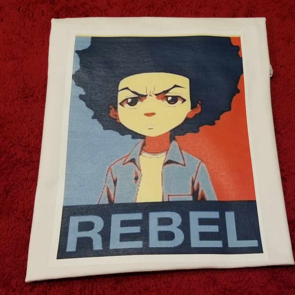 HUEY FROM BOONDOCKS "REBEL" BRAND NEW TEE